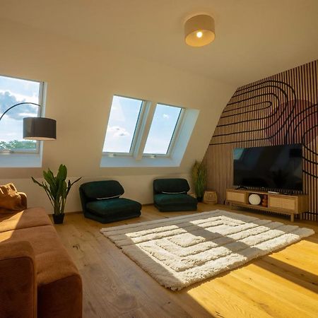 Orestaliving - Penthouse In 2Nd District With View Wiedeń Zewnętrze zdjęcie
