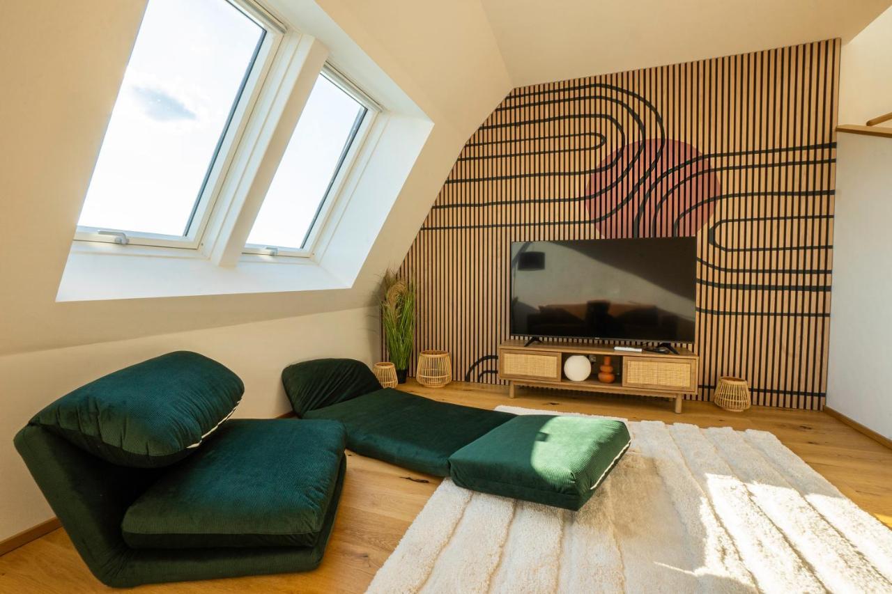 Orestaliving - Penthouse In 2Nd District With View Wiedeń Zewnętrze zdjęcie